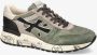 Premiata Groene Nylon Suède Mick Sneakers Gray Heren - Thumbnail 6