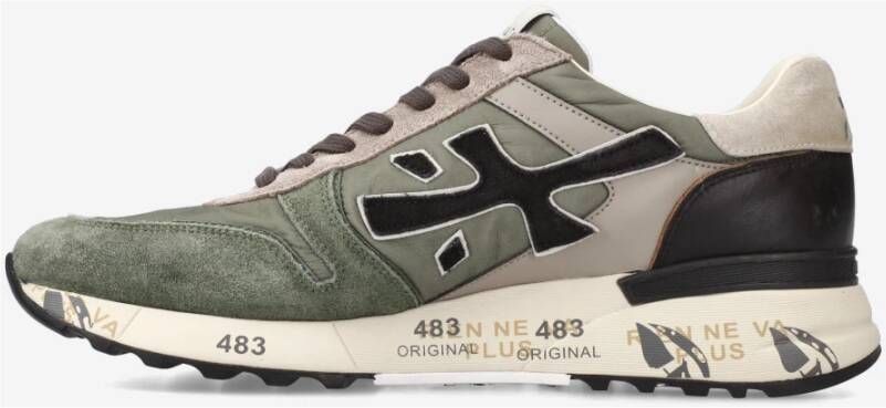 Premiata Stijlvolle Sneakers voor Mannen Green Heren