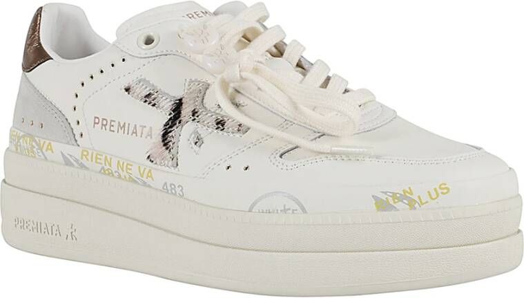 Premiata Stijlvolle Sneakers voor Mannen White Dames