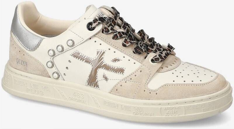 Premiata Stijlvolle Sneakers voor Mannen White Heren