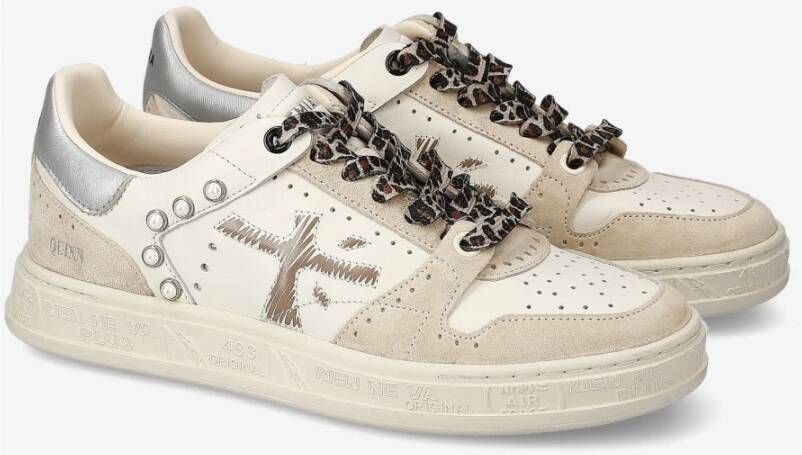 Premiata Stijlvolle Sneakers voor Mannen White Heren