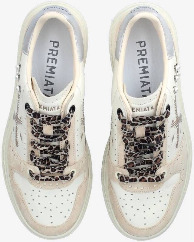 Premiata Stijlvolle Sneakers voor Mannen White Heren