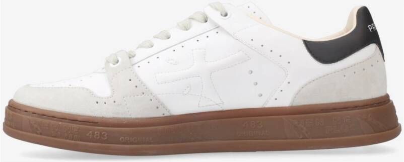 Premiata Stijlvolle Sneakers voor Mannen White Heren