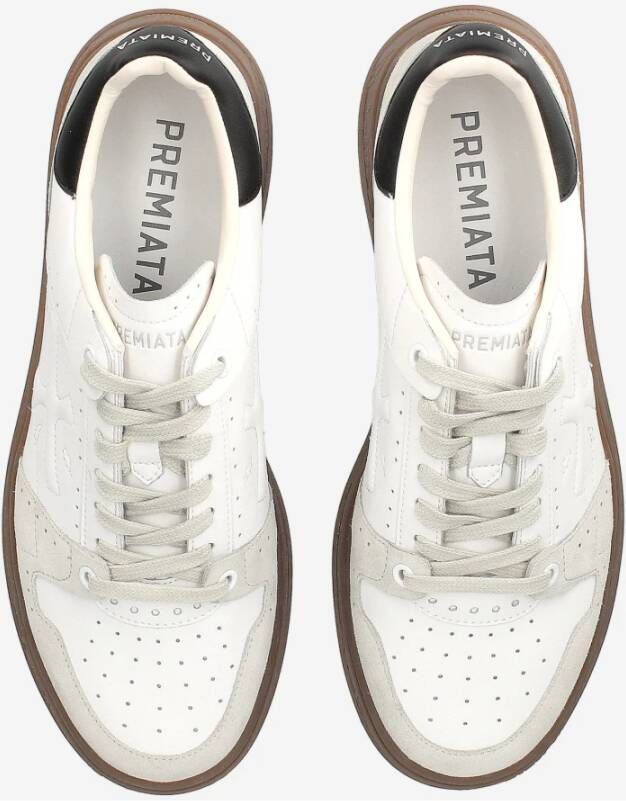 Premiata Stijlvolle Sneakers voor Mannen White Heren