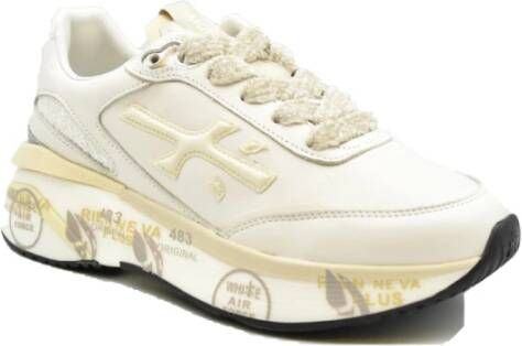 Premiata Stijlvolle Sneakers voor Modieuze Looks Beige Dames