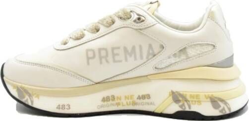 Premiata Stijlvolle Sneakers voor Modieuze Looks Beige Dames