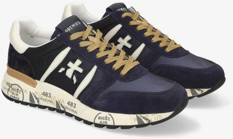 Premiata Stijlvolle Sneakers voor Stadsleven Blue Heren