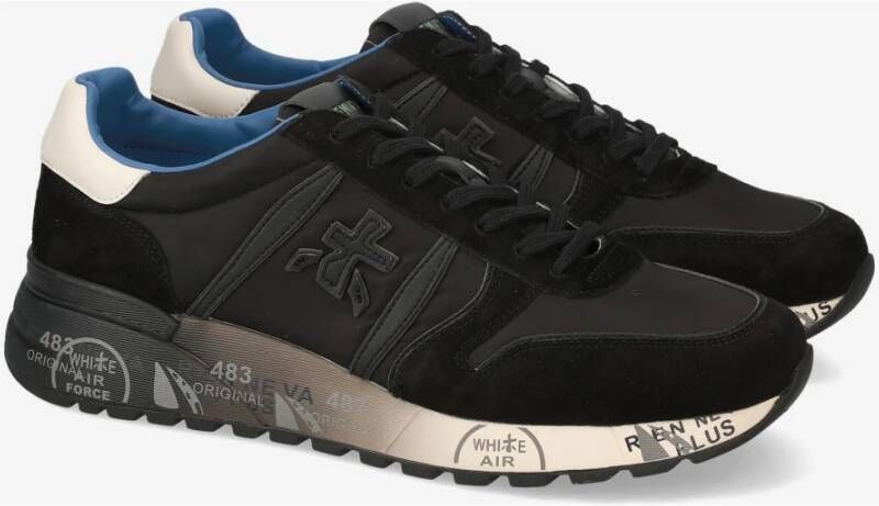 Premiata Stijlvolle Sneakers voor Stedelijke Avonturen Black Heren