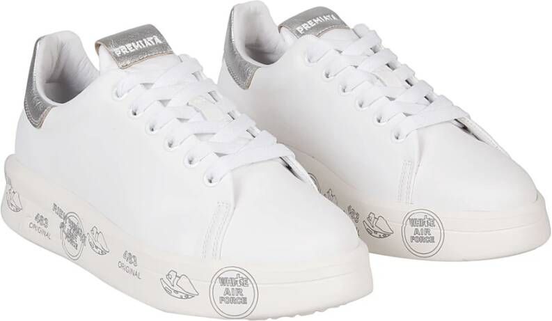 Premiata Stijlvolle Sneakers voor Vrouwen White Dames