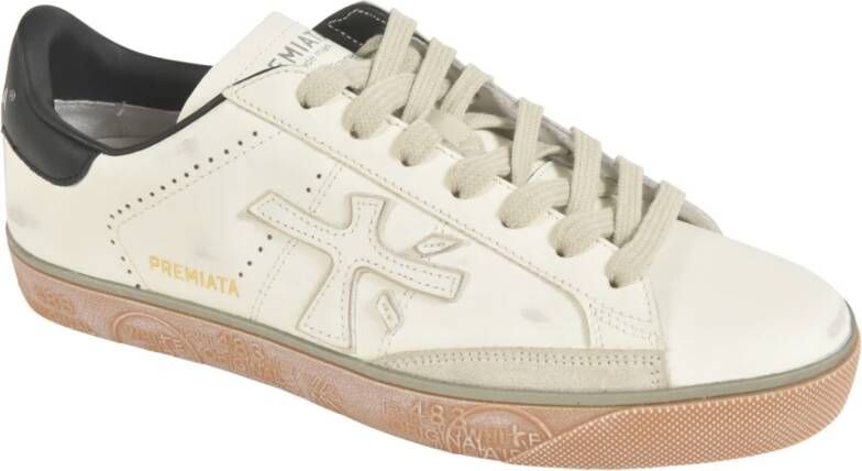 Premiata Stijlvolle Sneakers White Heren