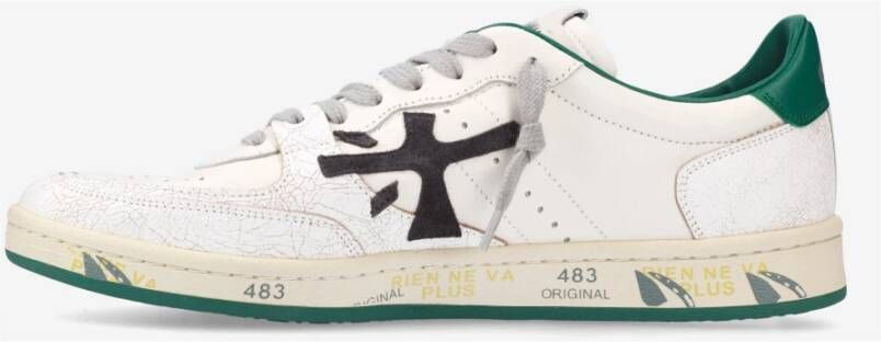 Premiata Stijlvolle Clay Basket Sneakers White Heren