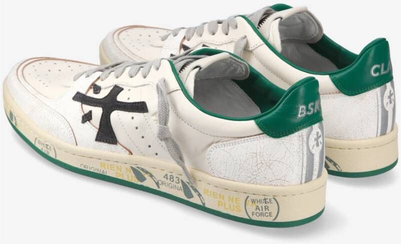 Premiata Stijlvolle Clay Basket Sneakers White Heren