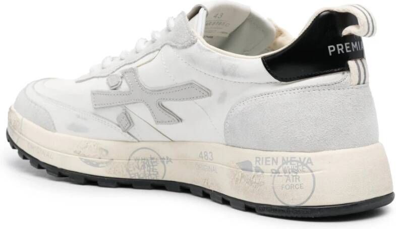 Premiata Suede en polyamide sneakers Multicolor Heren