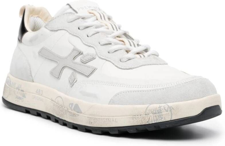 Premiata Suede en polyamide sneakers Multicolor Heren