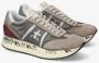 Premiata Suède en stoffen Sneakers in Tortora Gray Dames - Thumbnail 2