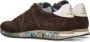 Premiata Vintage Suede Bruine Sneaker Bruin Heren - Thumbnail 5