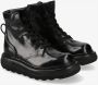 Premiata Vitello Leren Enkellaarzen Black Dames - Thumbnail 2