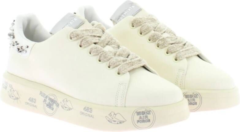 Premiata Witte Belle Sneakers White Dames