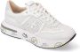 Premiata Witte Cassie Dames Sneakers White Dames - Thumbnail 2