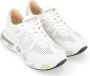 Premiata Witte Cassie sneakers van suède White Dames - Thumbnail 4