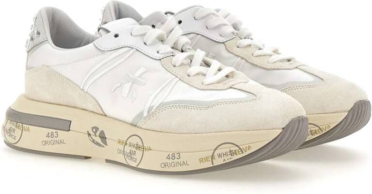 Premiata Witte Damessneakers Multicolor Dames