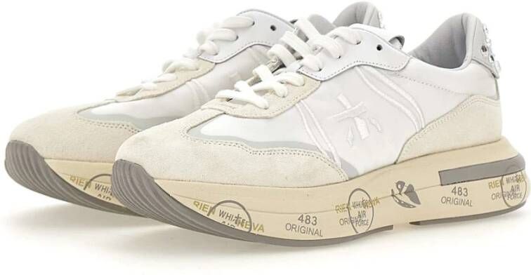 Premiata Witte Damessneakers Multicolor Dames