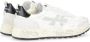 Premiata Witte en zwarte leren sneakers model Nous 6765 White Heren - Thumbnail 2