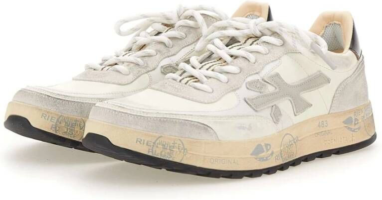 Premiata Witte Heren Sneakers White Heren