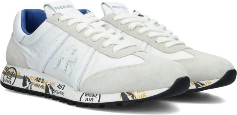 Premiata Witte Lage Sneaker Lucy-D White Heren