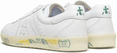 Premiata Witte Leren Sneakers Bonnie White Heren