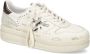 Premiata Witte Leren Sneakers Hoge Zool White Dames - Thumbnail 2