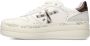 Premiata Witte Leren Sneakers Hoge Zool White Dames - Thumbnail 3