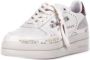 Premiata Witte Leren Sneakers Logo Zijkant Achterkant White Dames - Thumbnail 15