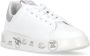 Premiata Witte Leren Sneakers met Contrasterende Details White Dames - Thumbnail 3