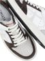 Premiata Witte Leren Sneakers Ronde Neus Vetersluiting Brown Heren - Thumbnail 6