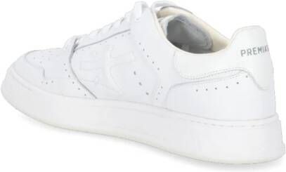 Premiata Witte Leren Sneakers voor Heren White Heren