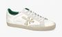 Premiata Witte logo crème groene sneaker model White Heren - Thumbnail 5