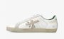 Premiata Witte logo crème groene sneaker model White Heren - Thumbnail 6