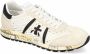 Premiata Witte Lucy Sneakers met Geperforeerd Detail White Dames - Thumbnail 2