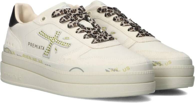 Premiata Witte Micol Sneakers voor Vrouwen White Dames