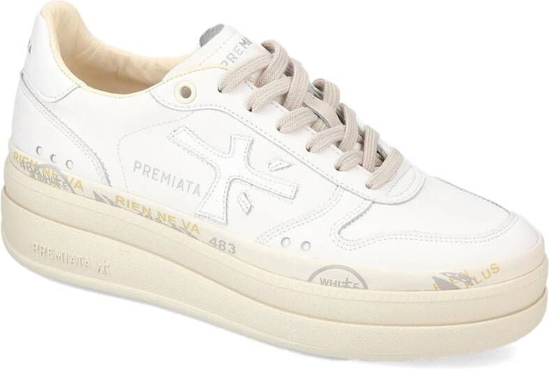 Premiata Stijlvolle Damessneakers White Dames - Foto 2