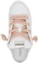 Premiata Witte platte schoenen Ronde neus Rubberen zool White Dames - Thumbnail 2