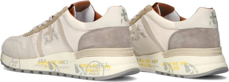 Premiata Witte Sneaker Lander met Uniek Design White Heren