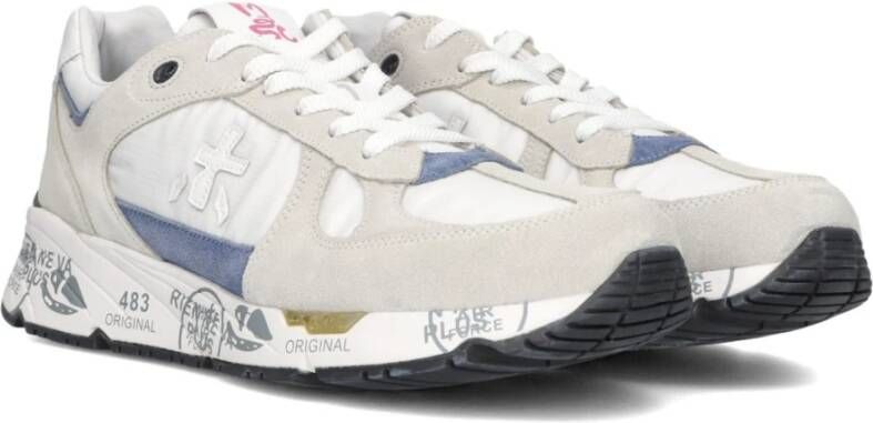 Premiata Witte sneaker Mase met veelzijdig ontwerp White Heren