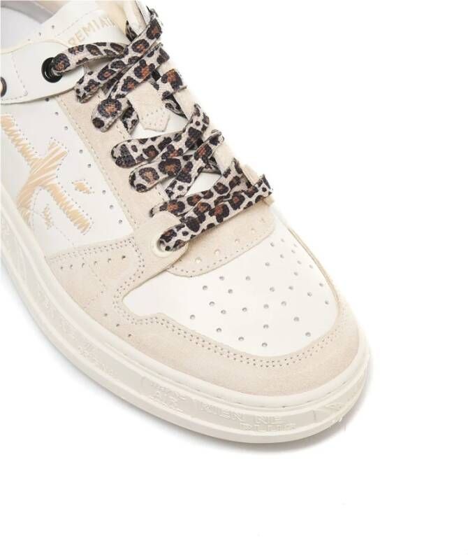 Premiata Witte Sneakers Aw24 White Dames