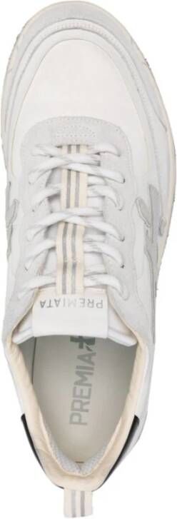 Premiata Witte Sneakers Ss24 Multicolor Heren