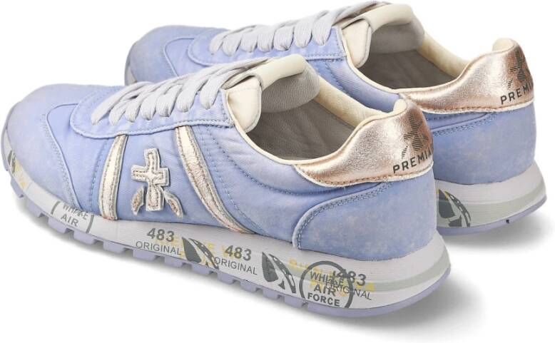 Premiata Witte Sneakers Lucy Model Purple Dames