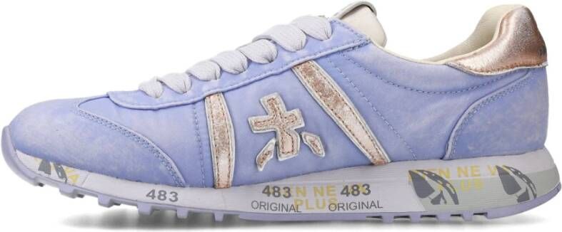 Premiata Witte Sneakers Lucy Model Purple Dames