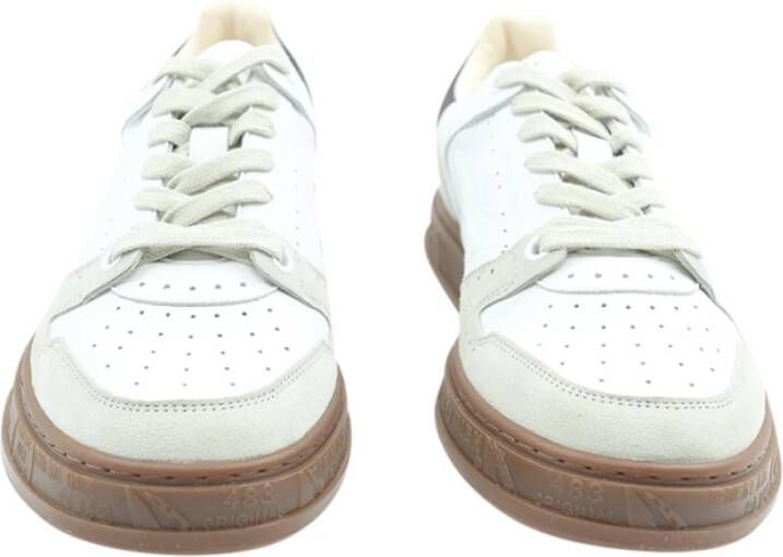 Premiata Witte Sneakers met Ergonomische Zool White Heren