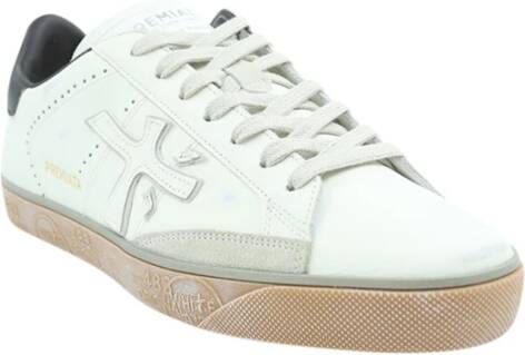 Premiata Witte Sneakers met Ergonomische Zool White Heren